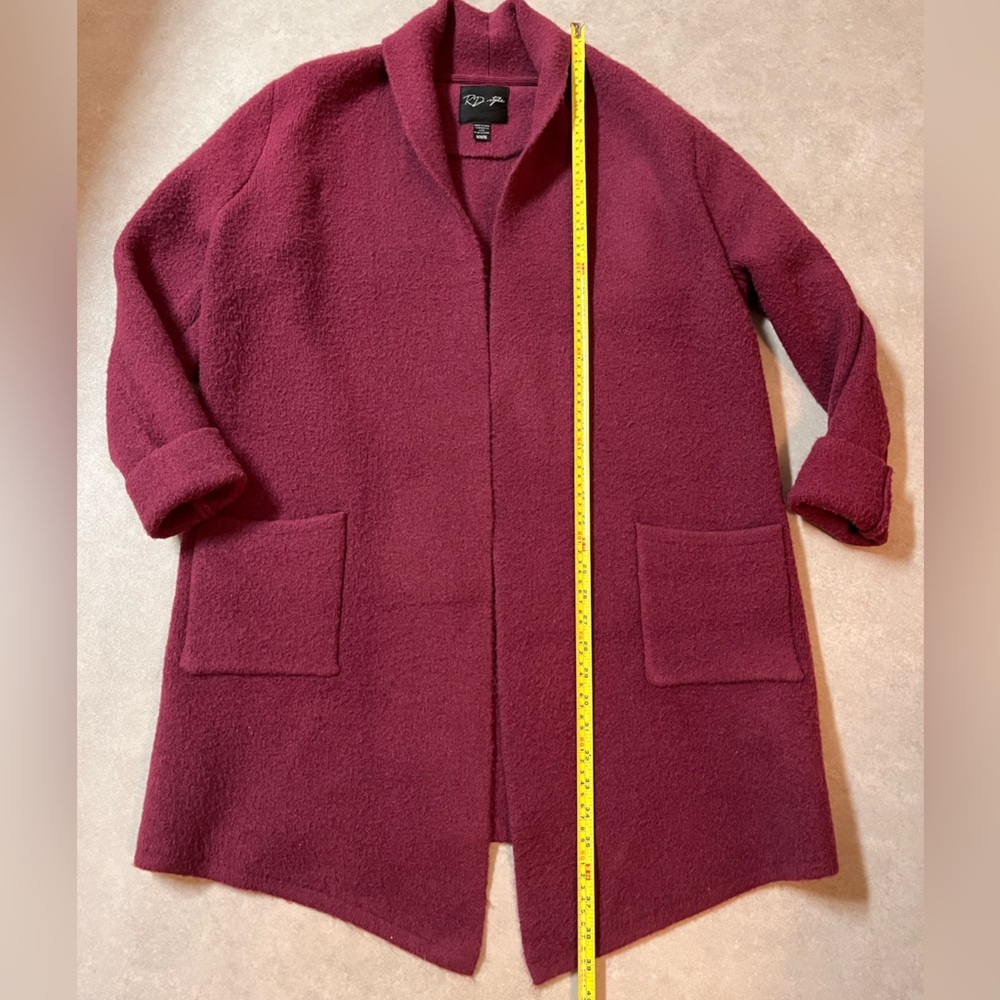 RD Style Raspberry Open Front Coat. Medium
Perfect for spring! - Picture 4 of 7